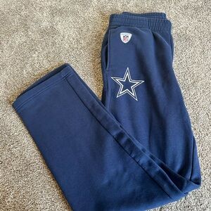 Nike Dallas Cowboys Sweatpants Small S Navy NFL On-Field Teamwear Football Retro